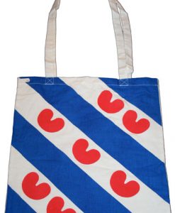 Tas mei Fryske flaggeprint