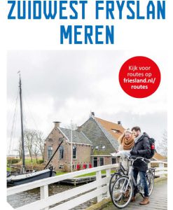Fietsknooppuntkaart Zuidwest Fryslân - Meren, deelkaart 1