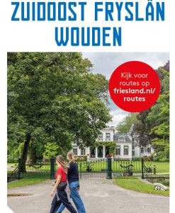 Wandelknooppuntkaart Fryslân - Wouden, deelkaart 3