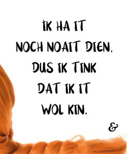 Kaart: Ik ha it noch noait dien (Pippi Langkous)