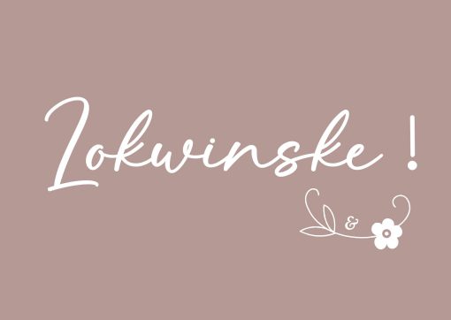 Kaart: Lokwinske! (taupe)