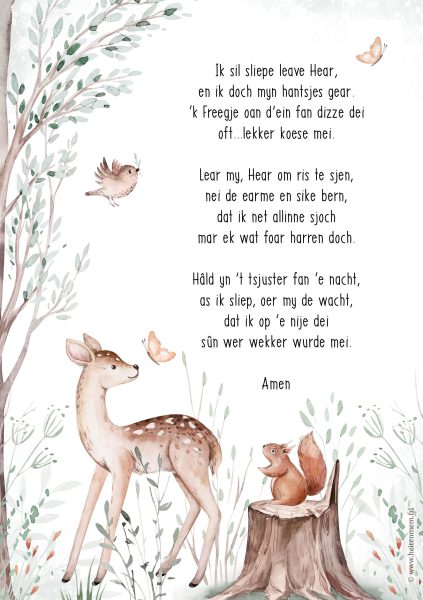 ik sil sliepe leave hear