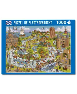 Puzzel De Elfstedentocht