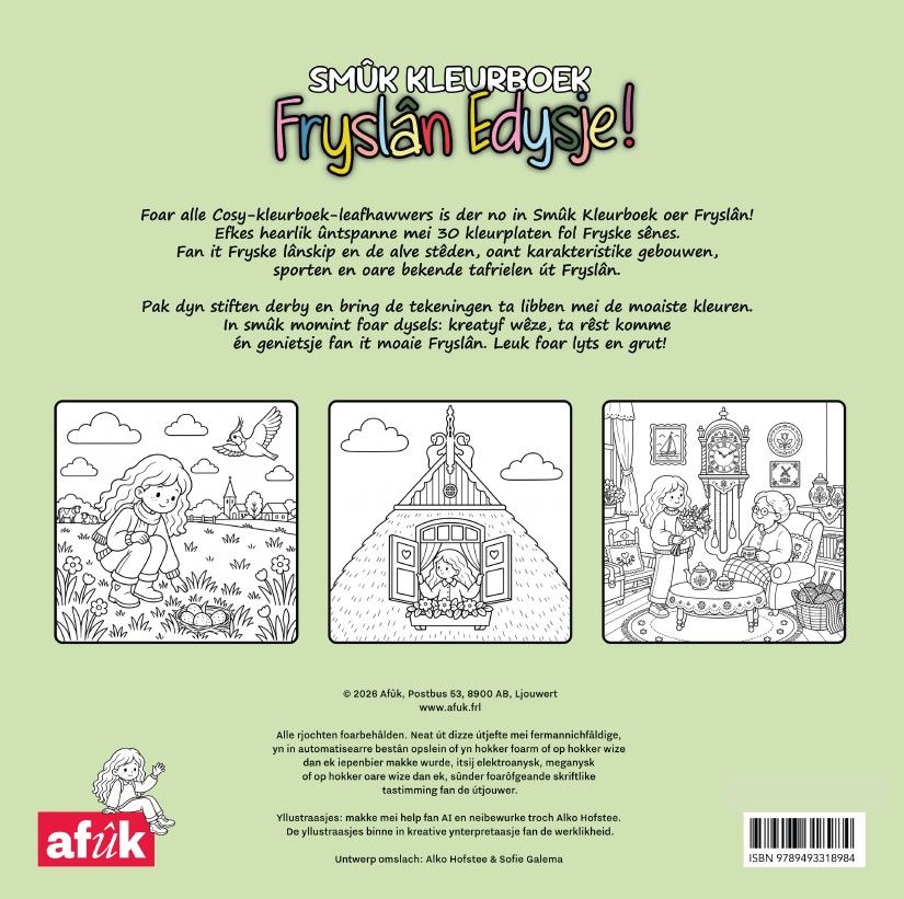 Kleurboek achterkant