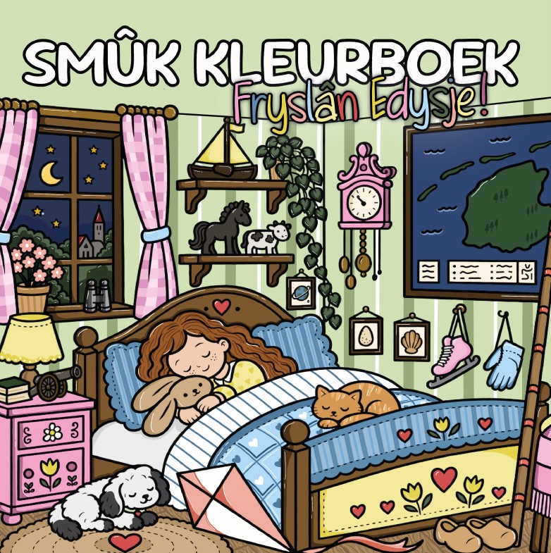 Smûk kleurboek Fryslân Edysje (ferskynt 1 novimber)